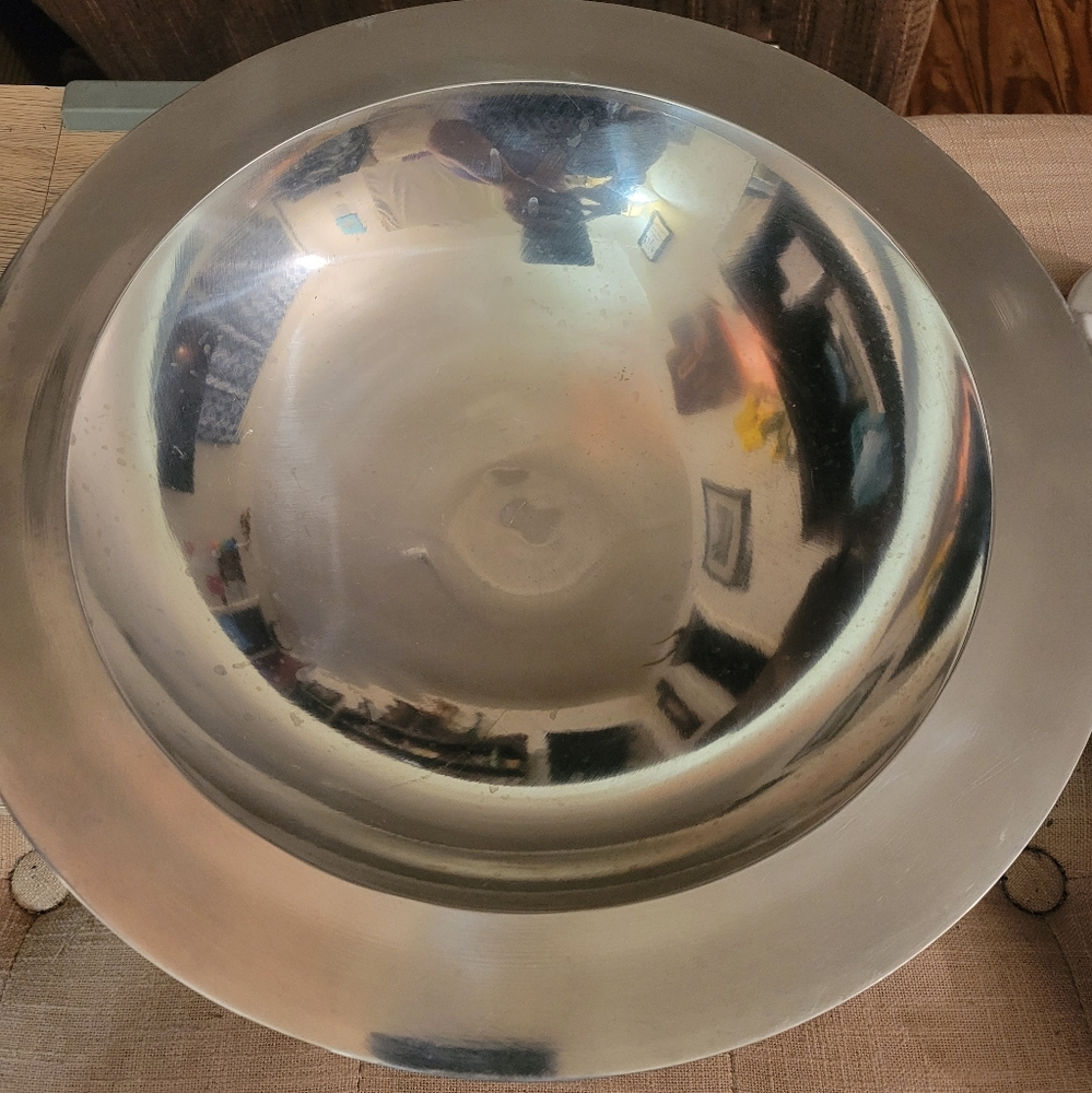 Silver plated bowl